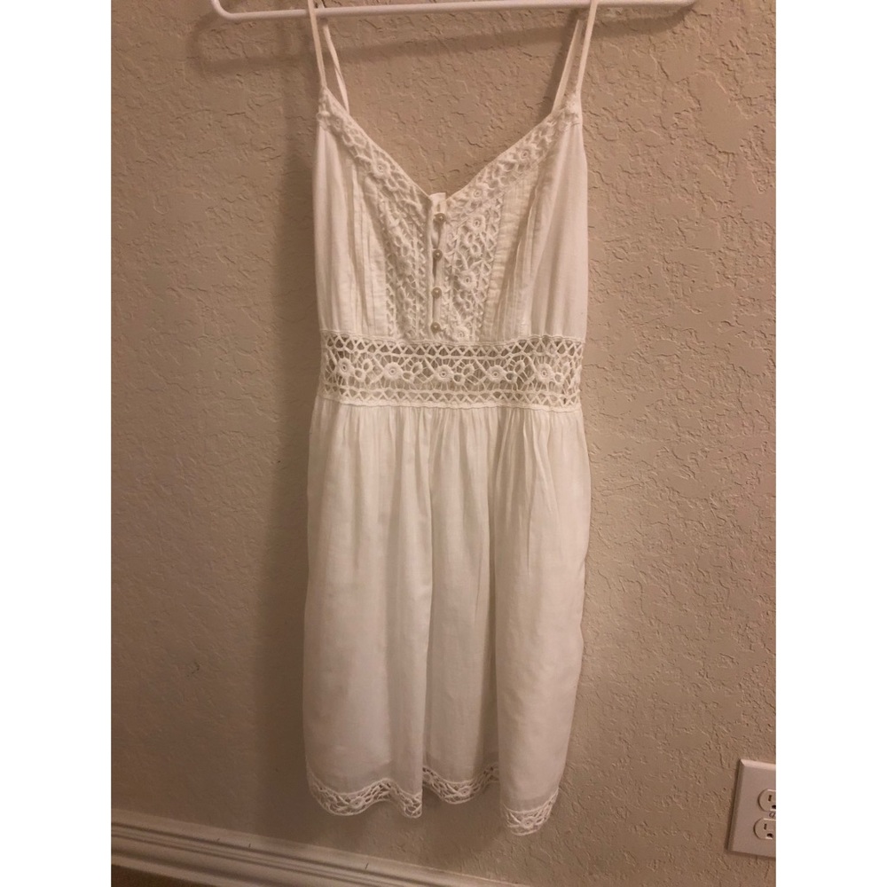 Abercrombie and Fire White Dress